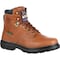 Georgia Boot Farm & Ranch, Men's Waterproof Boots, 9 M, SPR Leather, 6 in Height, Briar Brown G6503 - alternate 1